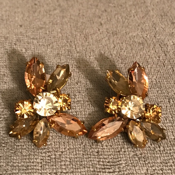 Beautiful J. Crew crystal earrings! EUC,worn once! - Picture 3 of 5